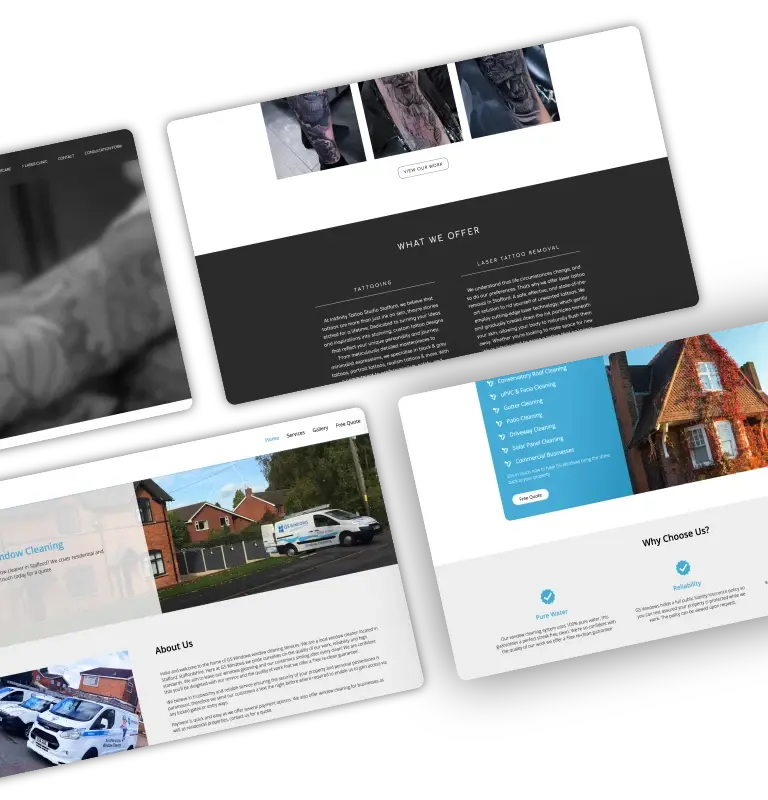 Web Design Projects Stoke